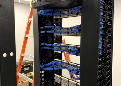 How a network rack should look.